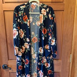 LuLaRoe Flower Sarah Duster